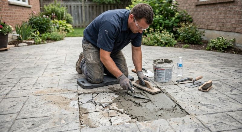 Decorative Concrete Repair in Alexandria, VA