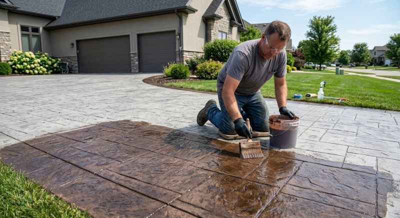 Driveway Refinishing in Frisco, TX