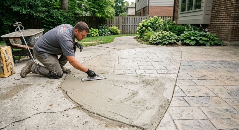 Overlay Installation in Frisco, TX