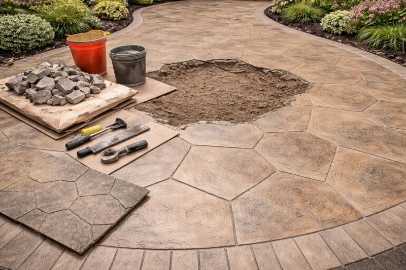 Decorative Concrete Repair in Layton, UT